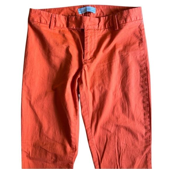 GAP Women's Orange Slim Cropped Stretch Pants Size 0 - Picture 5 of 8